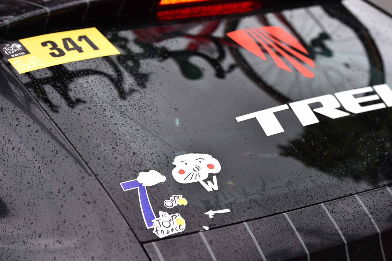 A windy rainy stage 5 of the Tour de France