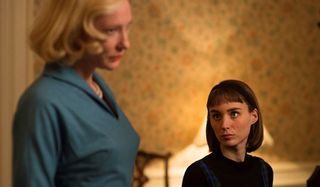 Carol Cate Blanchett Rooney Mara intense staring