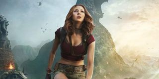 Karen Gillan in a Jumanji promo image