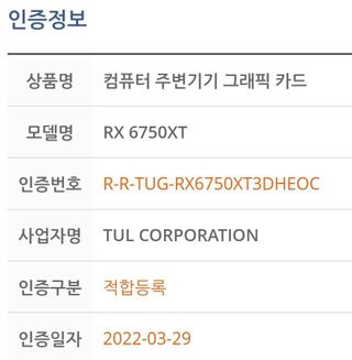 RX 6750 XT alleged listing