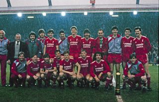 The Liverpool team who won the 1985/86 First Division title