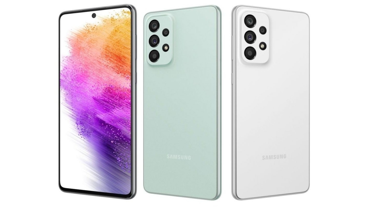 Galaxy A73 colour options
