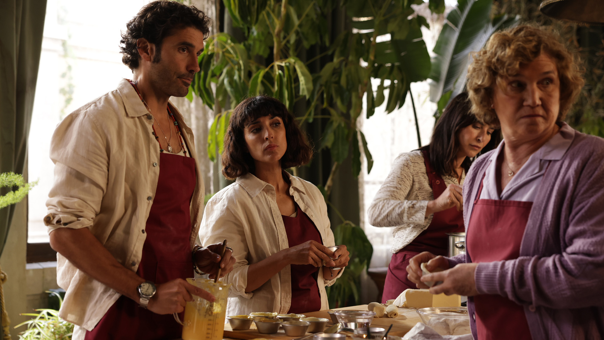 The cast of If It's Tuesday, It's Murder