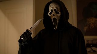 Ghostface in Paramount Pictures and Spyglass Media Group's Scream VI. Photo by Philippe Bossé