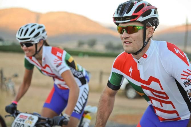 Duane and Cherise Stander of Team Africanmtbkid 1