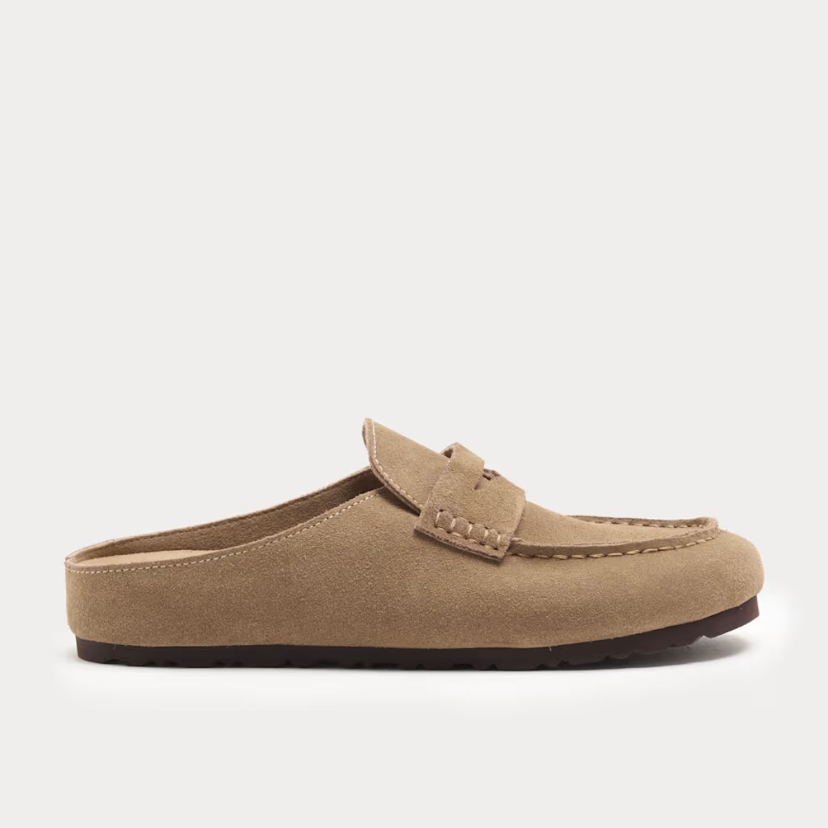 M&amp;amp;S, Suede Flat Loafer Clogs