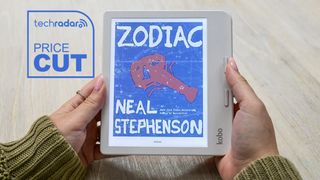 Deal image for the Kobo Libra Colour being held in two hands