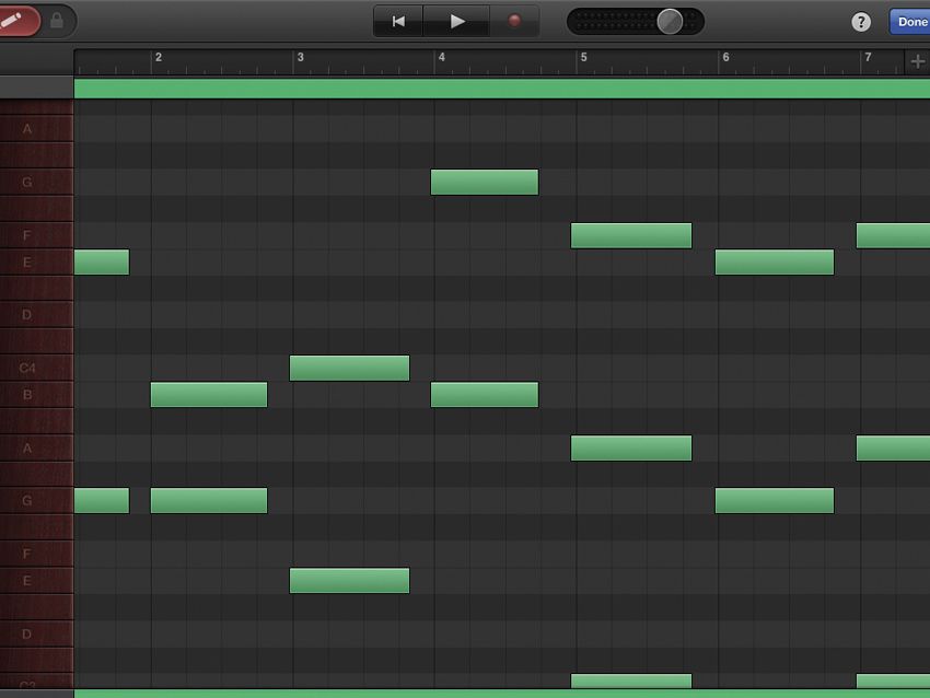 garageband midi guitar chords