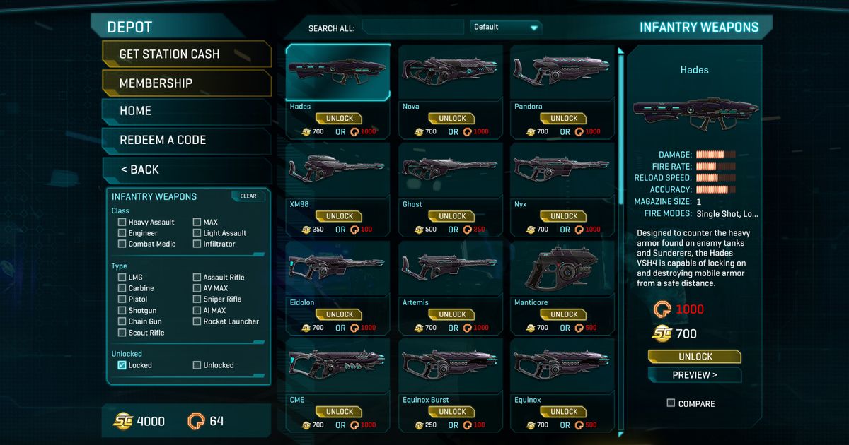 planetside 2 voice packs