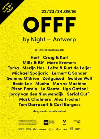 OFFF By Night has an impressive roll-call of speakers