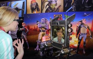 robot cosplay SDCC
