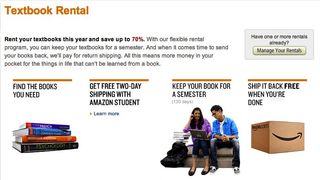 Amazon textbook rental
