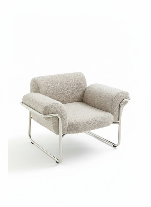 Lounge Chair - Light Beige