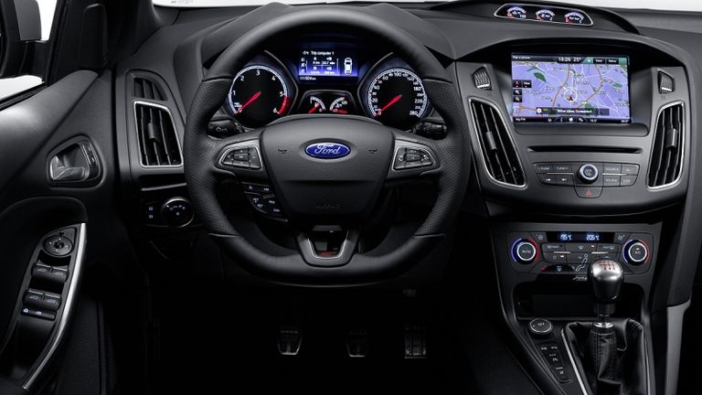The steering is electronic