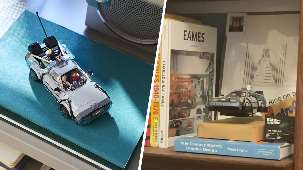 Great Scott, someone made a levitating Lego DeLorean from Back to the Future