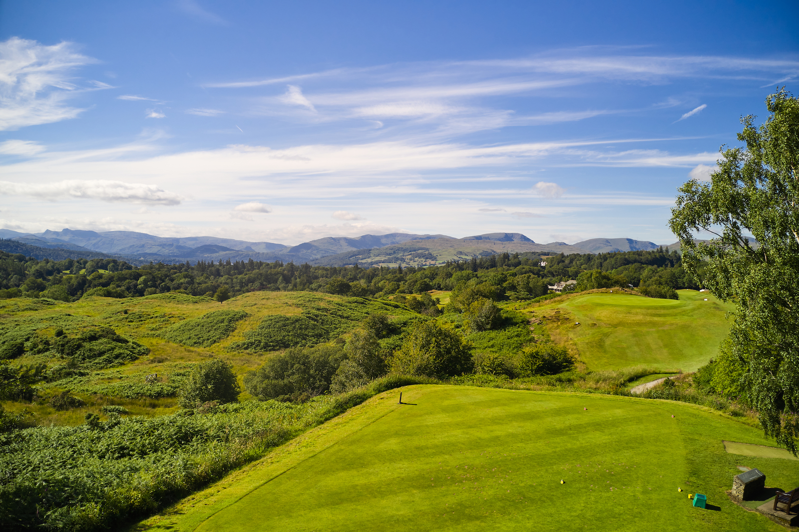 The signature par-3 8th at Windermere Golf Club
