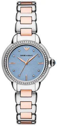 Emporio Armani Mia Bi-Metal Crystal Quartz Watch:&nbsp;was £329, now £245 at Beaverbrooks (save £84)