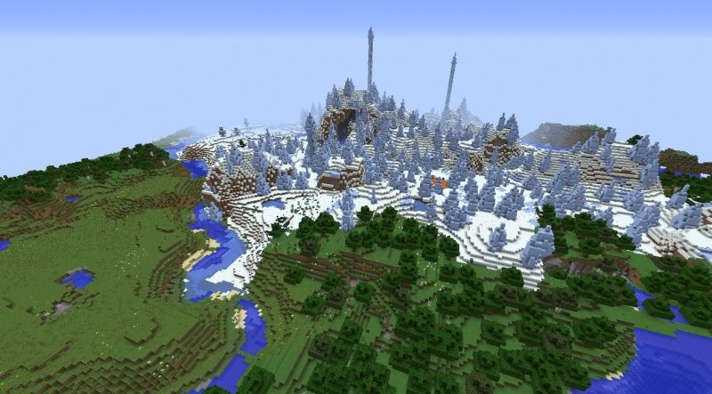 Best Minecraft Seeds Cool Seeds For Beautiful Amazing Worlds Pc Gamer