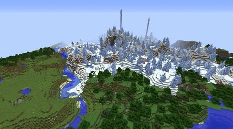 Best Minecraft Seeds Cool Seeds For Amazing Worlds Pc Gamer