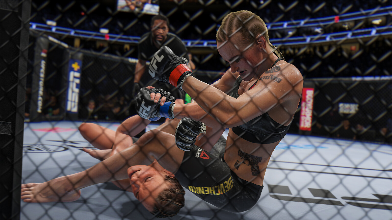 a screenshot of EA Sports UFC 4