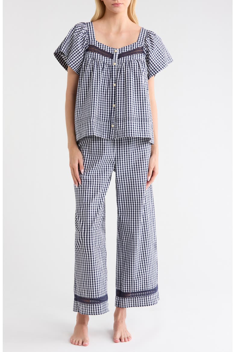 Gingham Cotton Pajamas