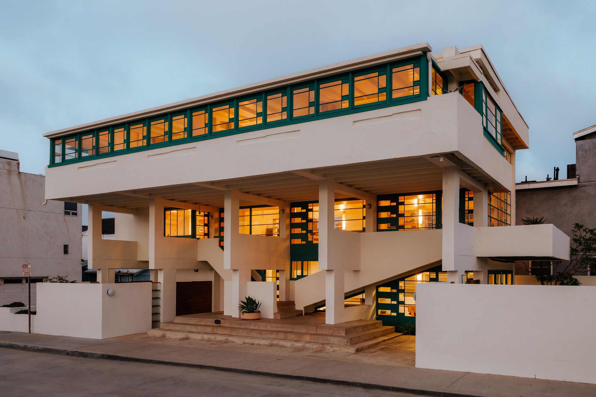 Lovell Beach House, 1926, R.M.Schindler