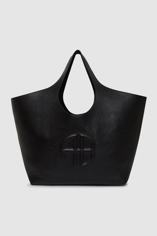 Lili Tote - Black Pebbled