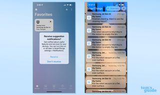 Samsung JetBot AI+ app favorites
