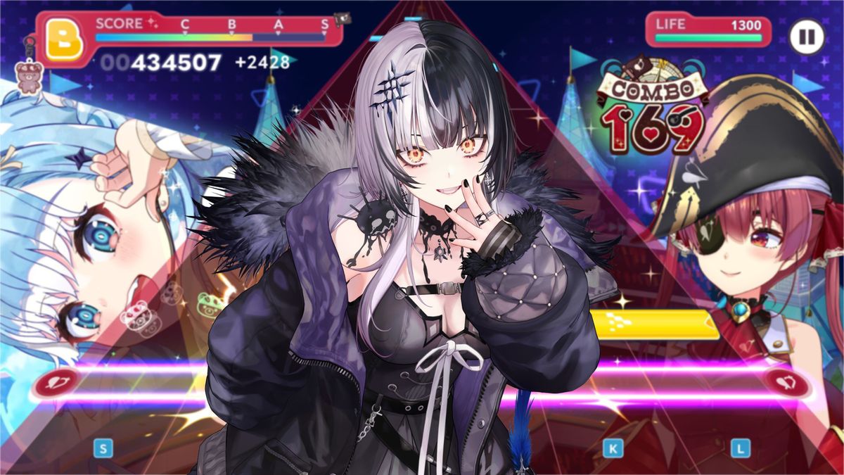 Hololive vtuber says new rhythm game on Steam is surprisingly true to their personas for a reason: 'We had tons of involvement with the script and dialogue'