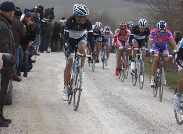 Andy Schleck (Leopard Trek) was not on top form in Tuscany.