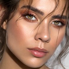 woman with glowing skin