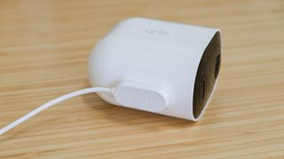Arlo Pro 5S 2K security camera with power cord