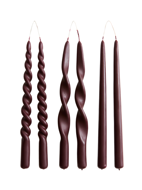 Taper Candles, Set of 6