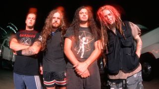 A picture of Sepultura taken in 1996