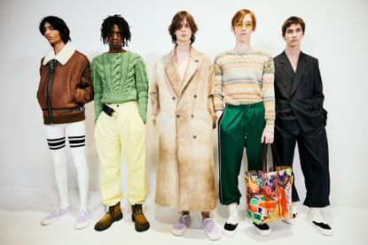 Loewe runway show at Paris Fashion Week Men's A/W 2024