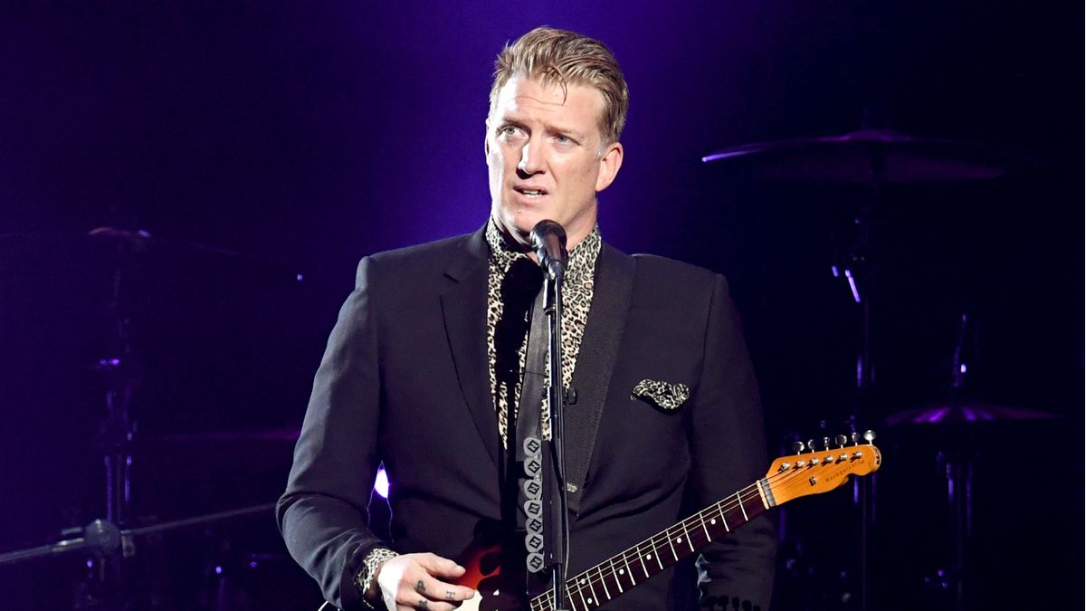 Josh Homme onstage in 2019