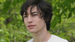 Ezra Miller reacts to Flash casting