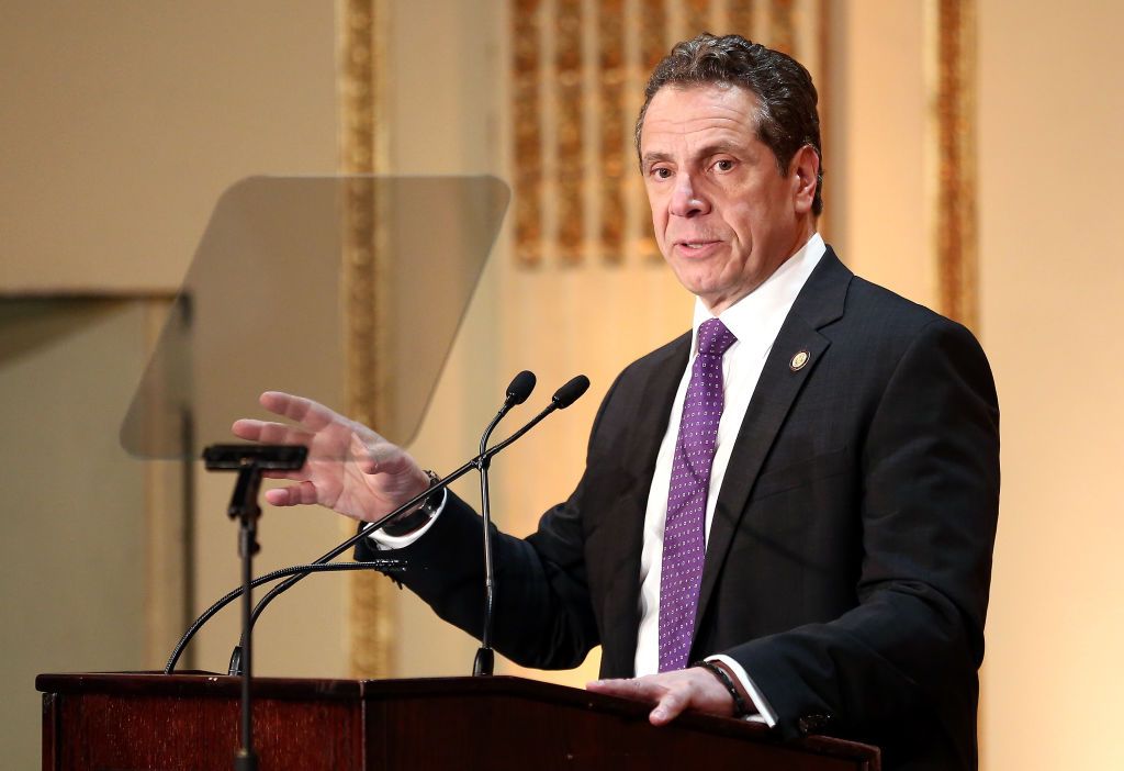 New York Governor Andrew Cuomo. 