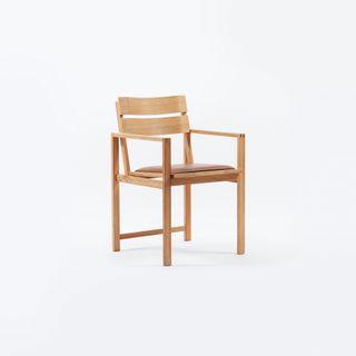Wooden chair by Erich Dieckmann