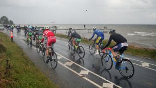 Stage 2 of the Tour of Denmark before it was canceled