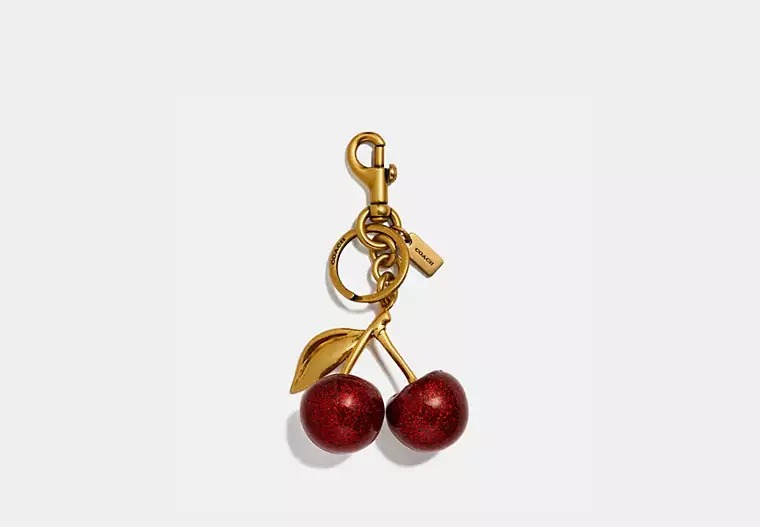 Coach, Cherry Bag Charm
