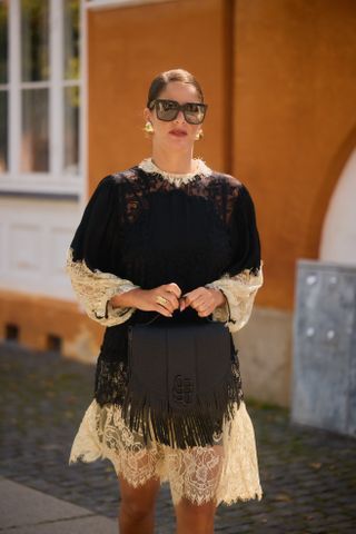 Copenhagen Fashion Week Street Style lace