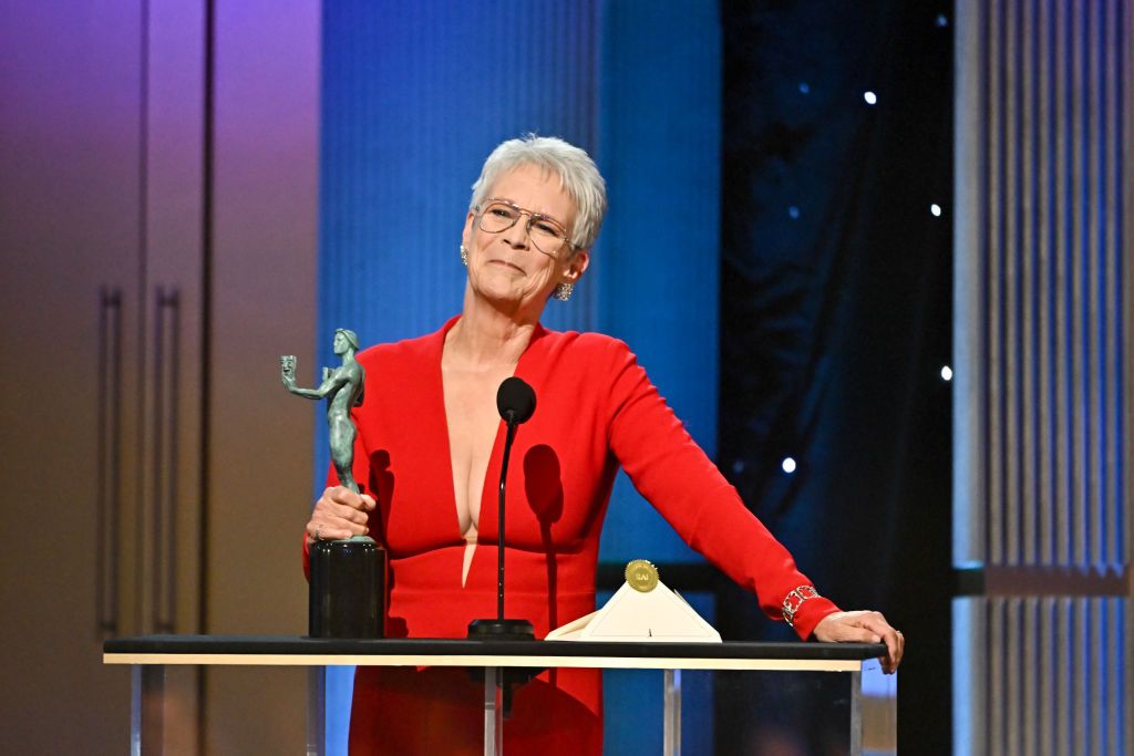 Jamie Lee Curtis at the SAG Awards