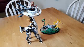 LEGO Tallneck set with Aloy and Watcher