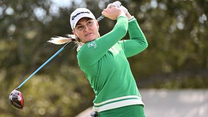 Charley Hull during the Annika Driven By Gainbridge At Pelican