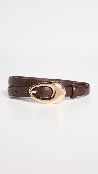 SHASHI, Oval Buckle Belt