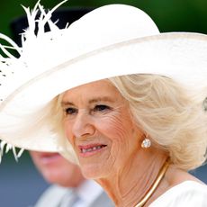 Queen Camilla at an event