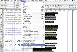 layout font