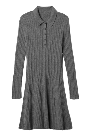 Gap CashSoft Polo Mini Sweater Dress