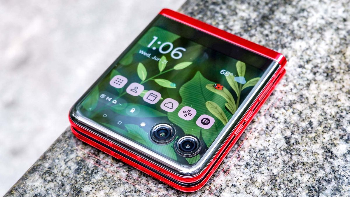 The Motorola Razr+ has an incredible cover display — it might be too good
